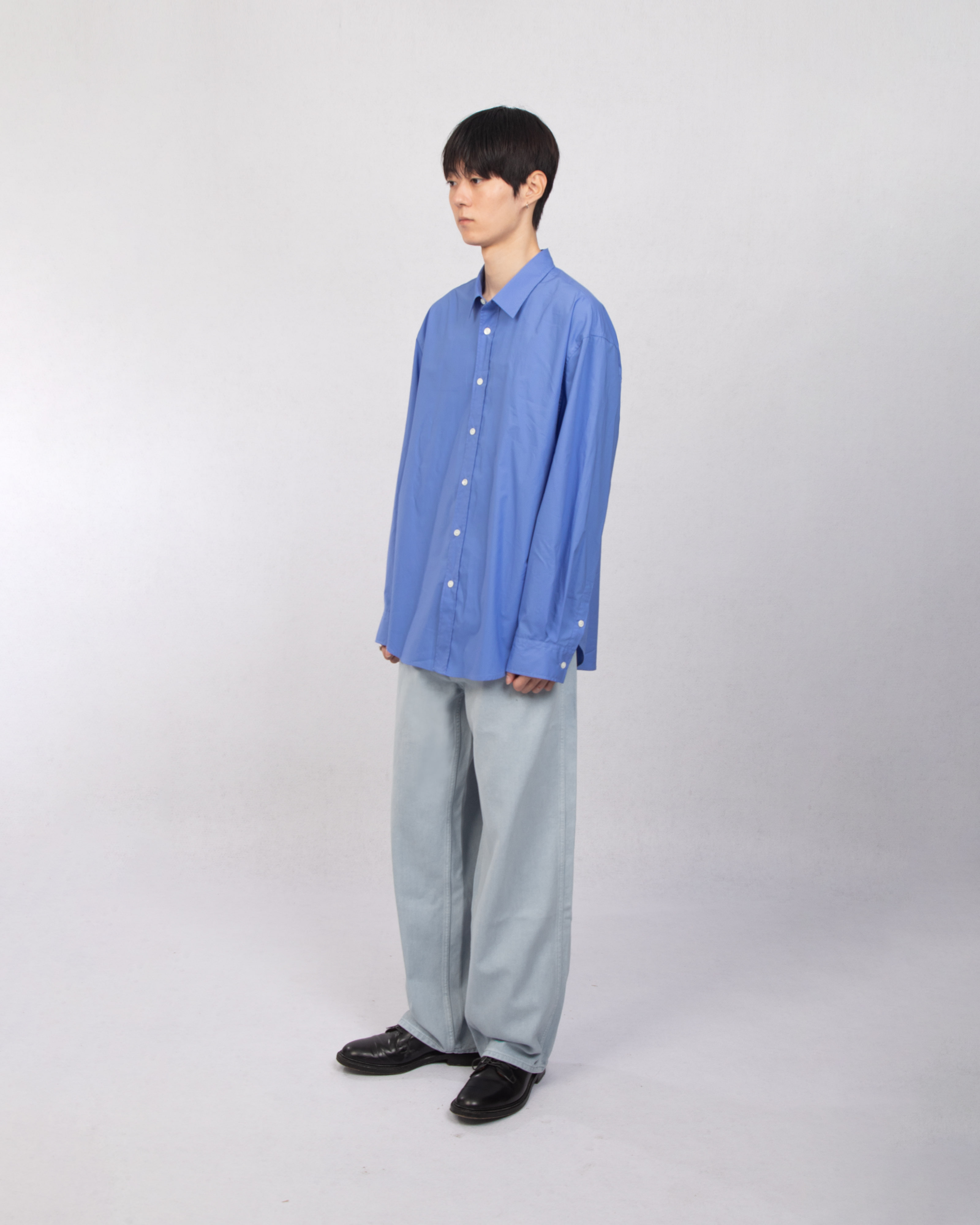 [FW23]  COLLECTOR SHIRTS SAX BLUE