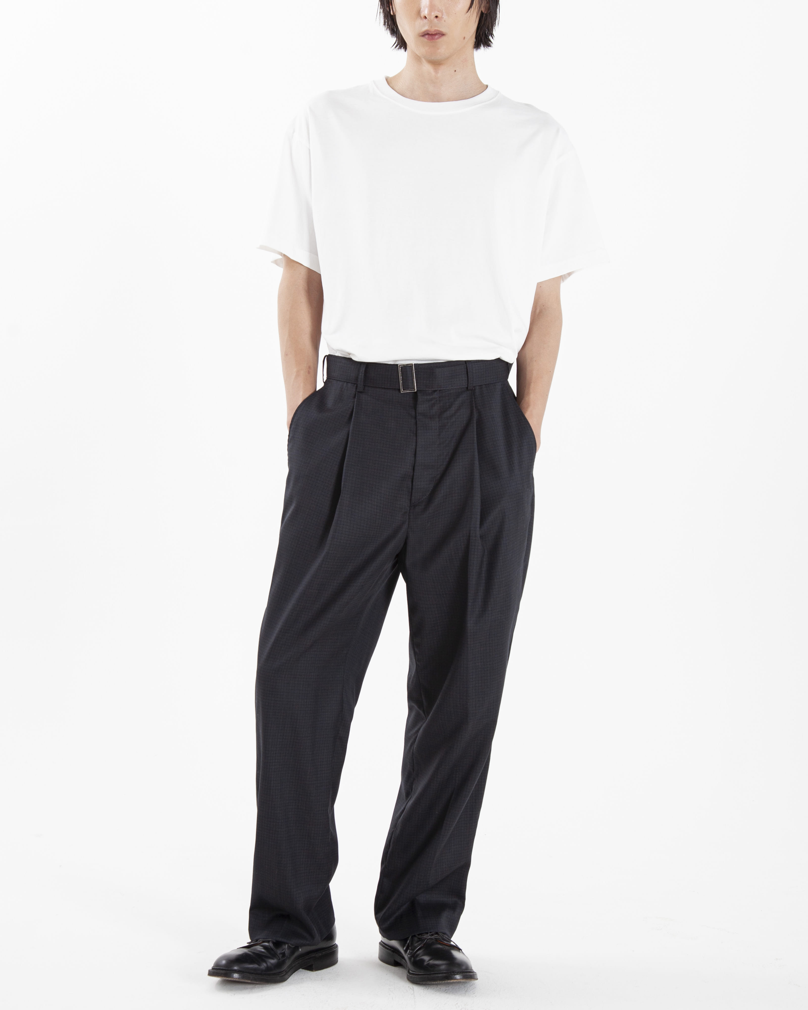 IVY TROUSER GRID CHECK